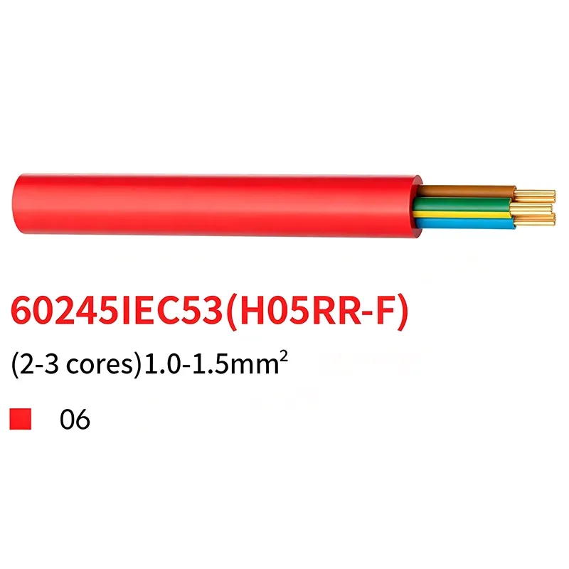 Cables flexibles con aislamiento de caucho AS/NZS