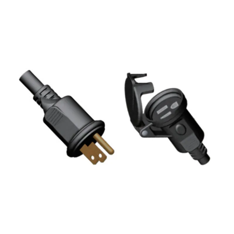 Cable de alimentación NEMA 5-15P a C13 con certificación UL, 15 A, 6 pies